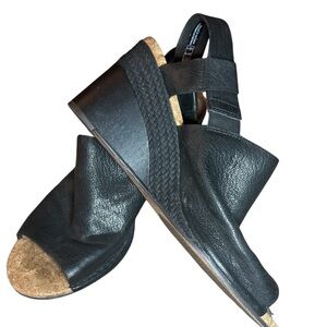 Clarks wedge sandal